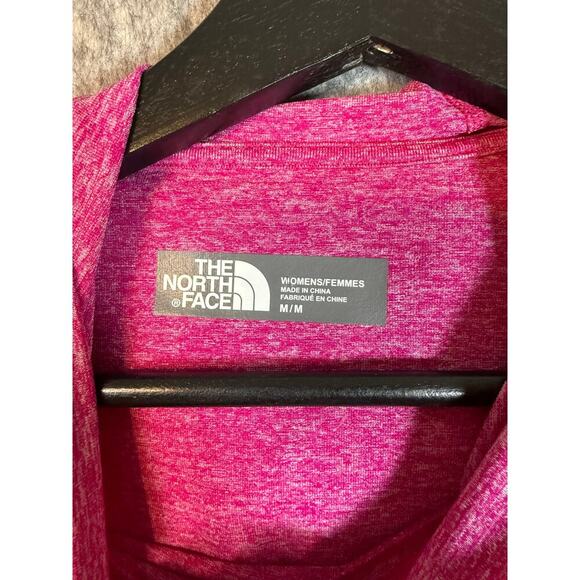 NWT The North Face Womens Pink Go Seamless Pullover Hoodie Stretch - Medium - Picture 4 of 6